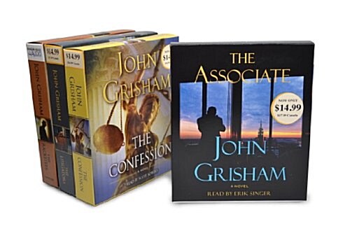 John Grisham Audiobook Bundle #2: The Associate; The Confession; The Litigators; The Racketeer (Audio CD)