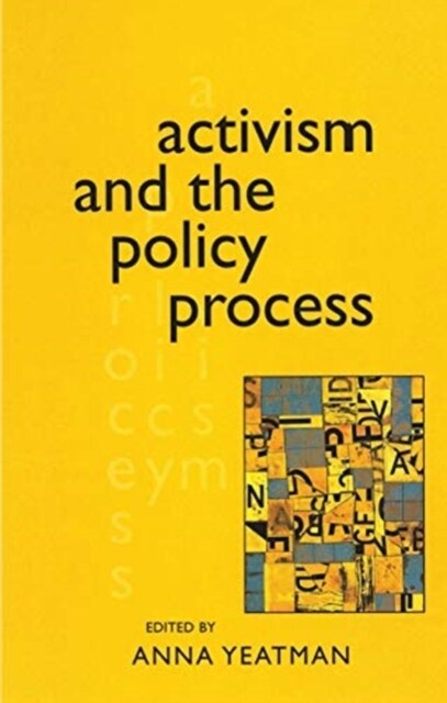 Activism and the Policy Process (Hardcover, 1)