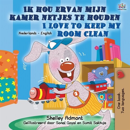 I Love to Keep My Room Clean (Dutch English Bilingual Childrens Book) (Paperback)