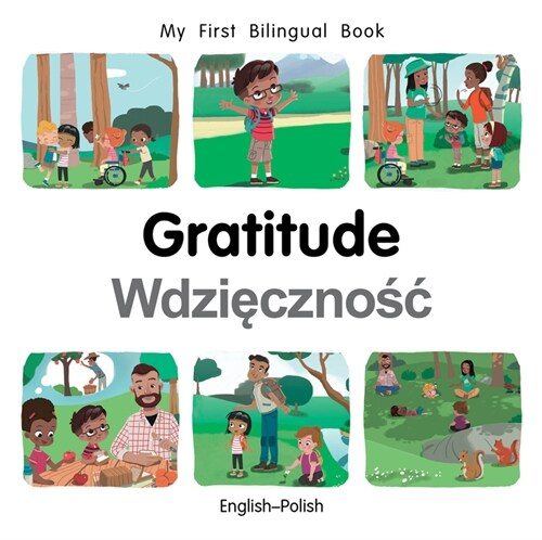 My First Bilingual Book-Gratitude (English-Polish) (Board Book)