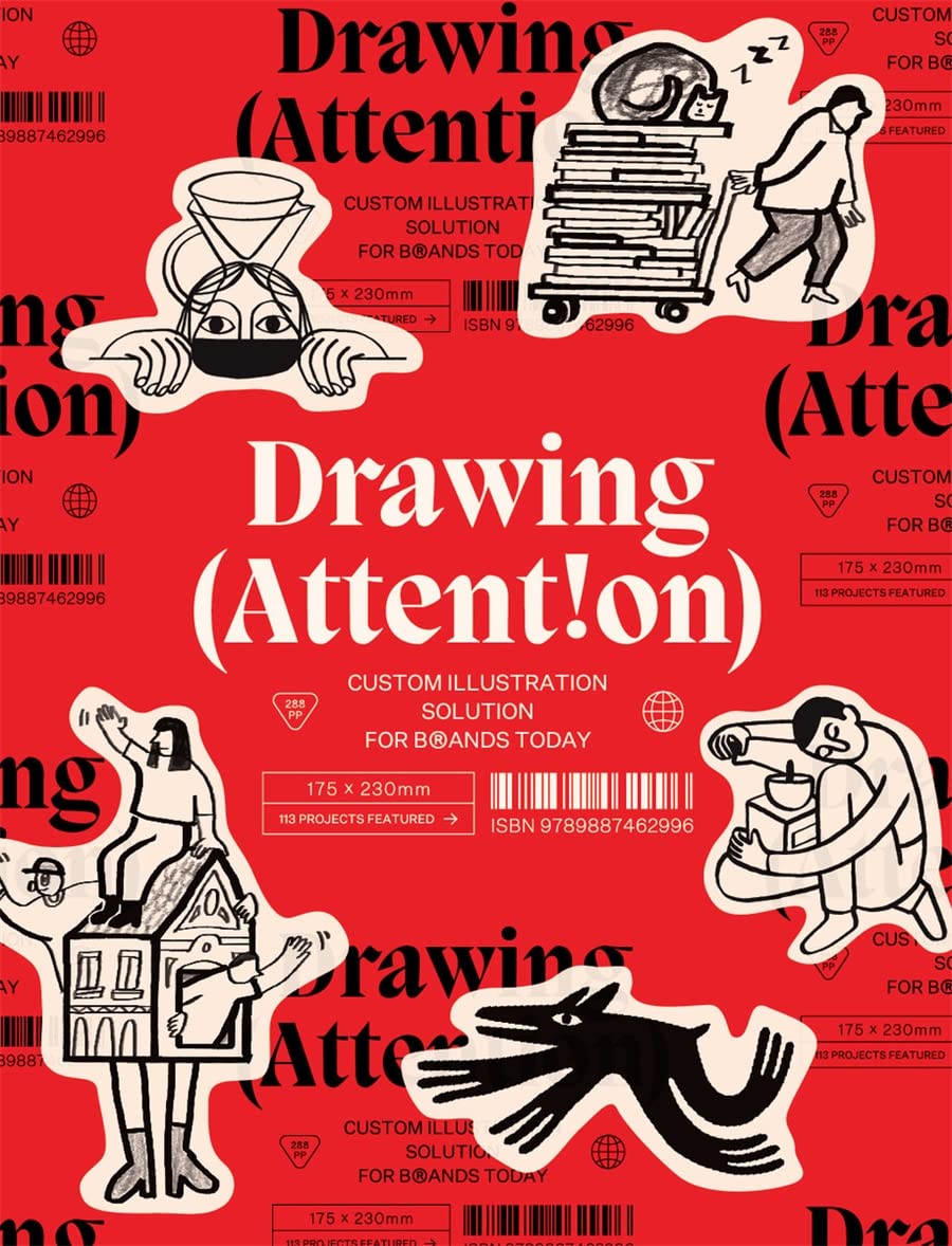Drawing Attention: Custom Illustration Solutions for Brands Today (Paperback)