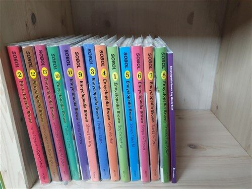 [중고] Encyclopedia Brown 13종 세트 (Book + CD) (13 Paperbacks, 13 Audio CDs, 단어장)