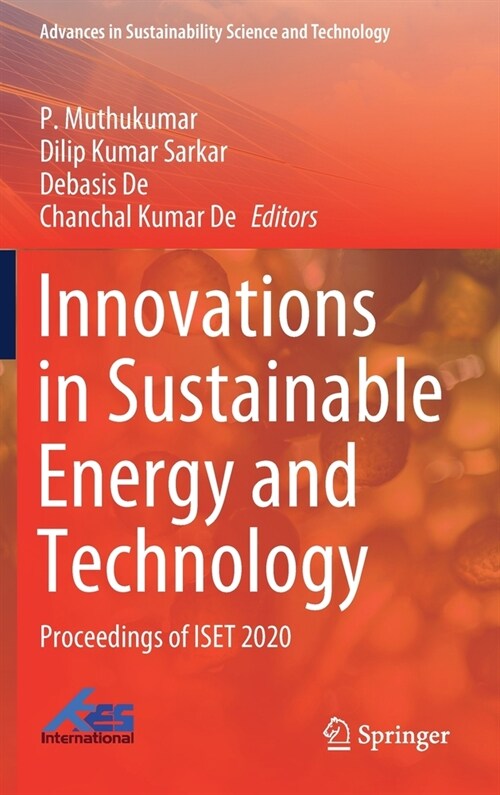 Innovations in Sustainable Energy and Technology: Proceedings of Iset 2020 (Hardcover, 2021)