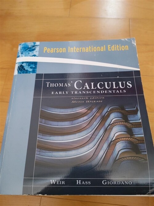 [중고] Thomas‘ Calculus Early Transcendentals (11th, International Edition, Paperback)