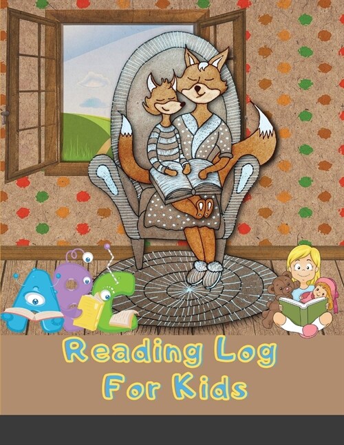 Reading Log For Kids: (8.5 x 11 Large) Reading Notebook For Ages 7 - 12 Child Friendly Layout 100 Record Pages (Reading Log Books) (Paperback)