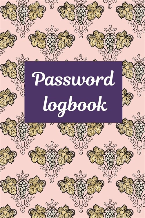 Password Logbook: Personal internet password keeper and organizer. (Paperback)