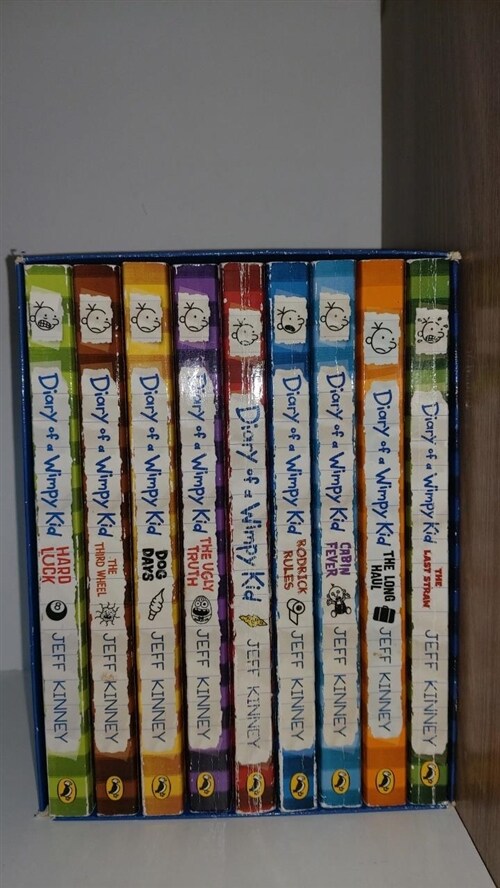 [중고] Diary of Wimpy Kid Boxed-set (#1 ~ 9) (International edition)