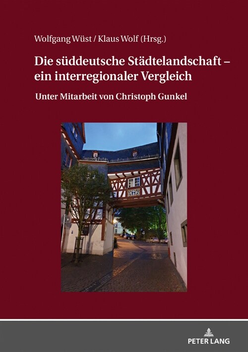 Die Sueddeutsche Staedtelandschaft - Ein Interregionaler Vergleich: Unter Mitarbeit Von Christoph Gunkel (Hardcover)