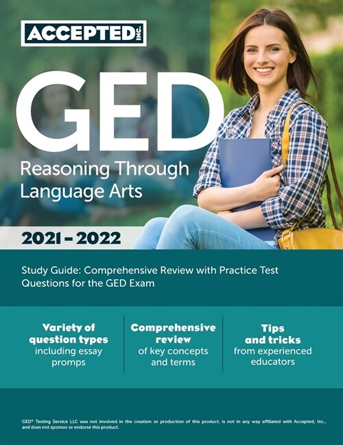 GED Reasoning Through Language Arts Study Guide: Comprehensive Review with Practice Test Questions for the GED Exam (Paperback)