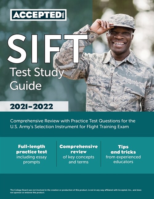 SIFT Test Study Guide: Comprehensive Review with Practice Test Questions for the U.S. Armys Selection Instrument for Flight Training Exam (Paperback)