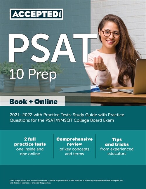 PSAT 10 Prep 2021-2022 with Practice Tests: Study Guide with Practice Questions for the PSAT/NMSQT College Board Exam (Paperback)