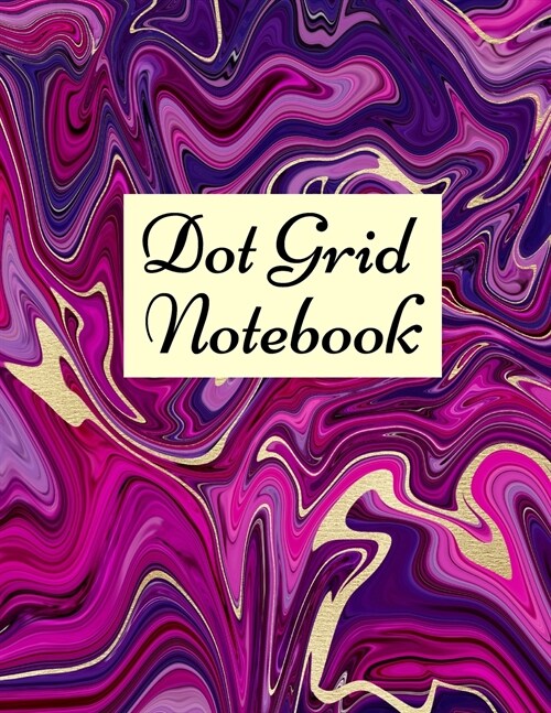 Dot Grid Notebook: Large Dotted Notebook/Journal (Paperback)