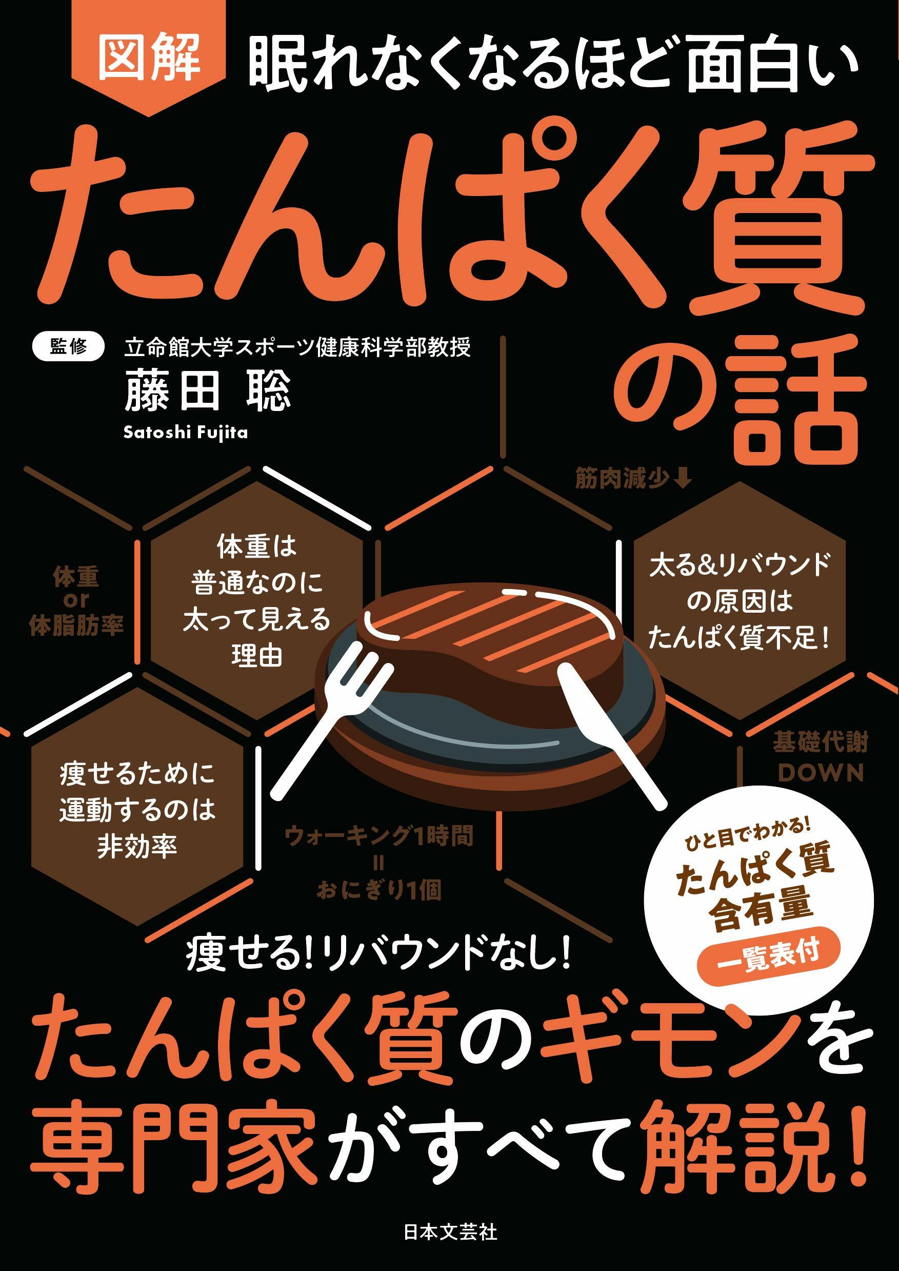 眠れなくなるほど面白い 圖解 たんぱく質の話