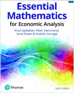 Essential Mathematics for Economic Analysis (Paperback, 6 ed)