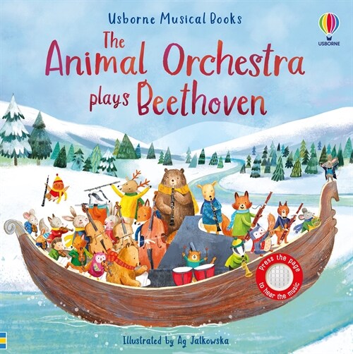 The Animal Orchestra Plays Beethoven (Board Book)