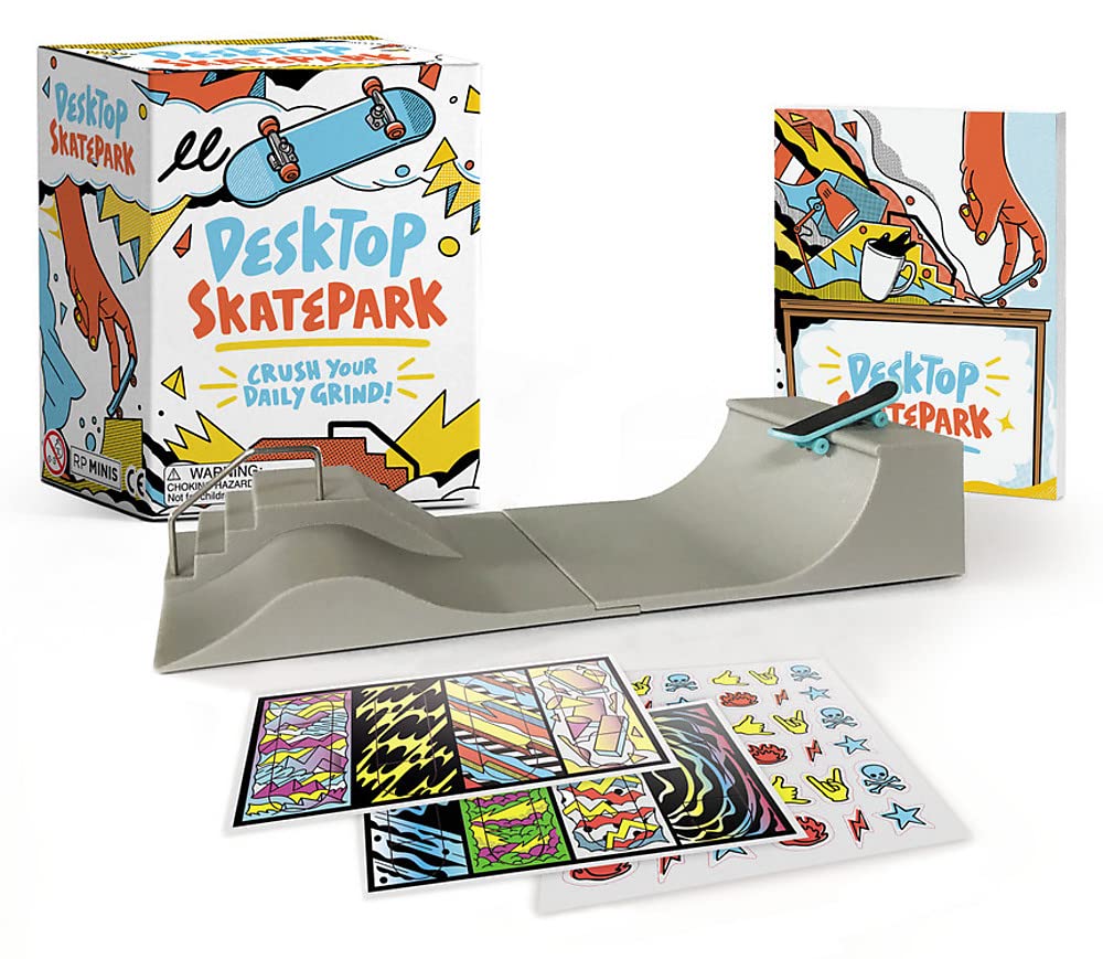 Desktop Skatepark: Crush Your Daily Grind! (Paperback)