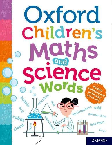 Oxford Childrens Maths and Science Words (Paperback)