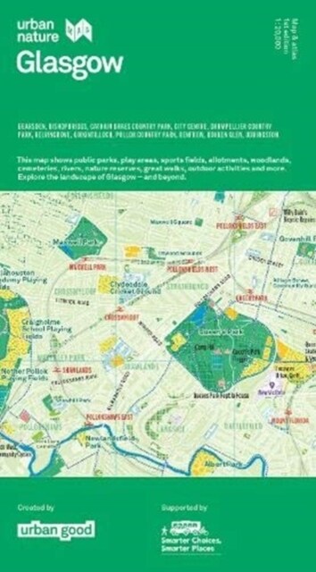 Urban Nature Glasgow Map (Sheet Map, folded)