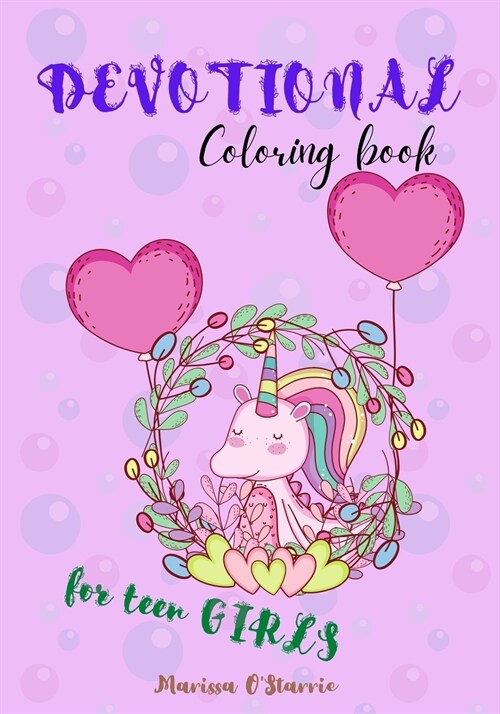 Devotional coloring book for teen girls (Paperback)