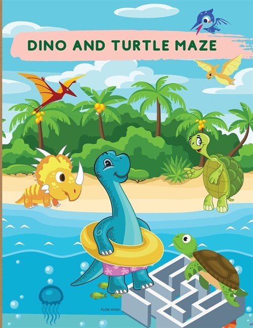 DINO AND TURTLE MAZE (Paperback)