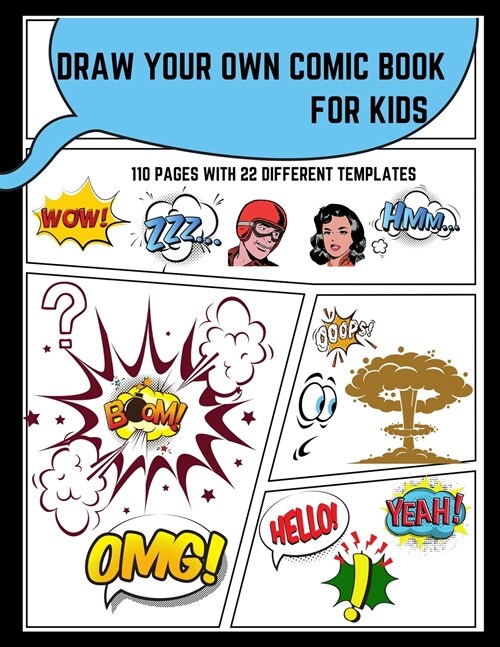 Draw Your Own Comic Book For Kids (Paperback)