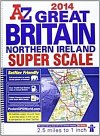 Great Britain Super Scale Road Atlas (Paperback)