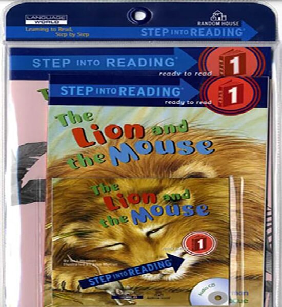 Step Into Reading 1 : The Lion and the Mouse (Book + CD + Workbook)