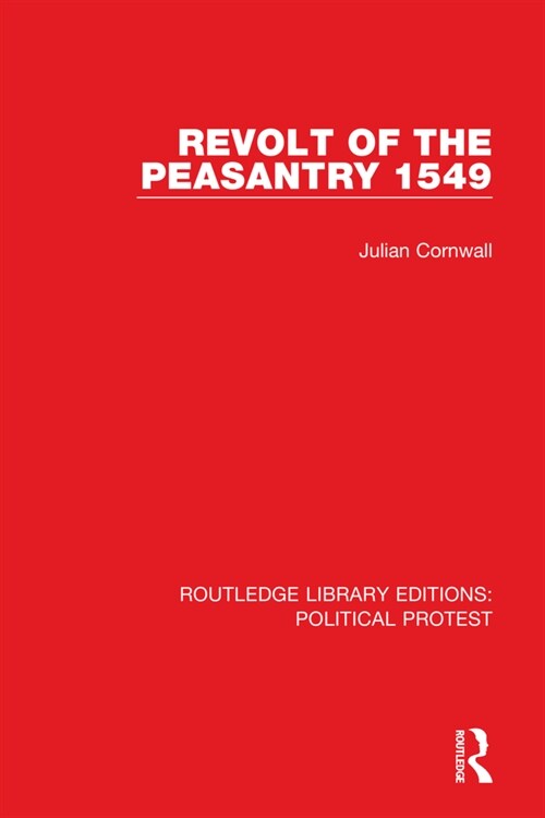 Revolt of the Peasantry 1549 (Hardcover, 1)