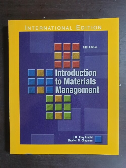 [중고] Introduction to Materials Management (Paperback, 5 International ed)