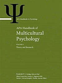 APA Handbook of Multicultural Psychology: 2 Volume Set: Theory and Research (Hardcover)