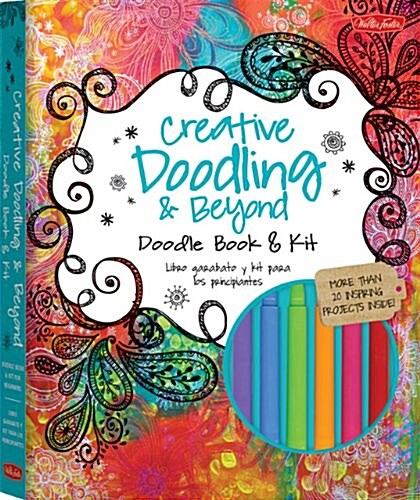 Creative Doodling & Beyond [With 8 Colored Pencils, Drawing Pencil and Eraser and Sharpener and 8 Markers and Paper] (Paperback)