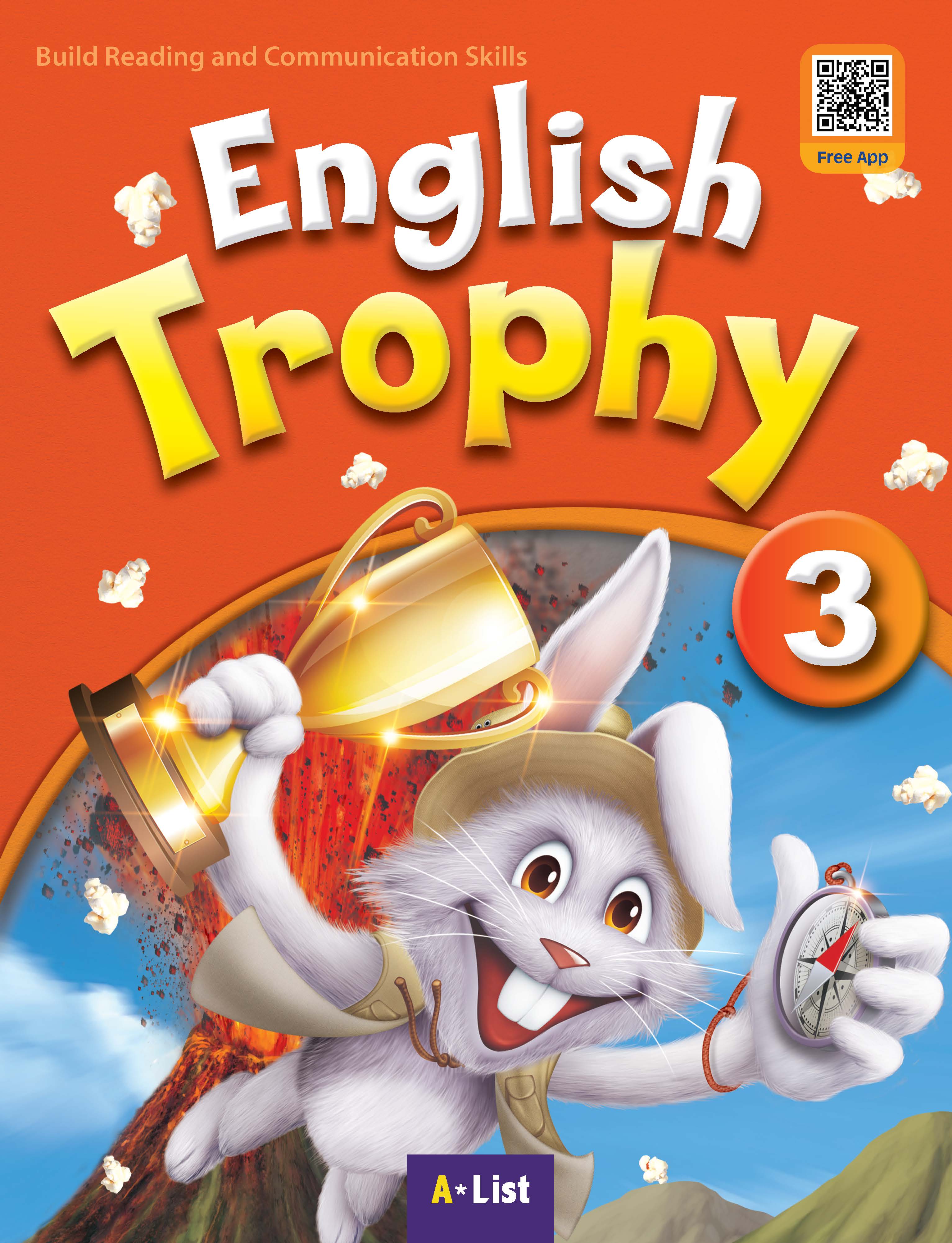 [중고] English Trophy 3 (Student Book + Workbook + App)