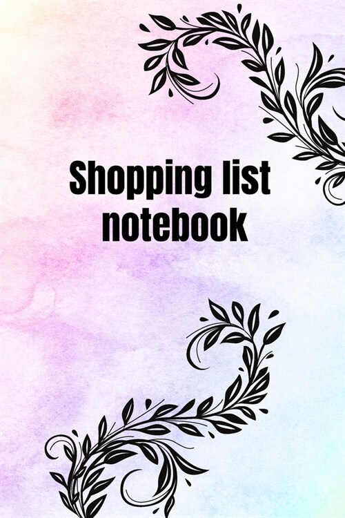 Shopping List Notebook: Organizational Log Book, Planner (Paperback)