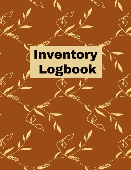 Inventory Log book: Record Book, Inventory Collection, Management Tracker, Online (Paperback)