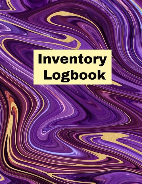 Inventory Log book: Record Book, Inventory Collection, Management Tracker, Online (Paperback)