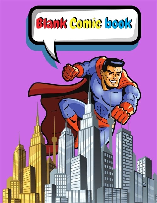 Comic Book Blank for kids (Paperback)