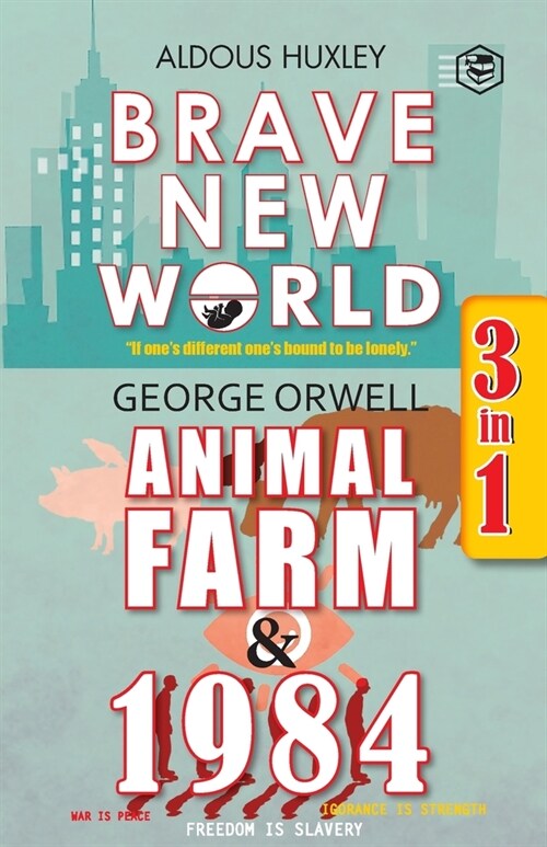 Brave New World, Animal Farm & 1984 (3in1) (Paperback)