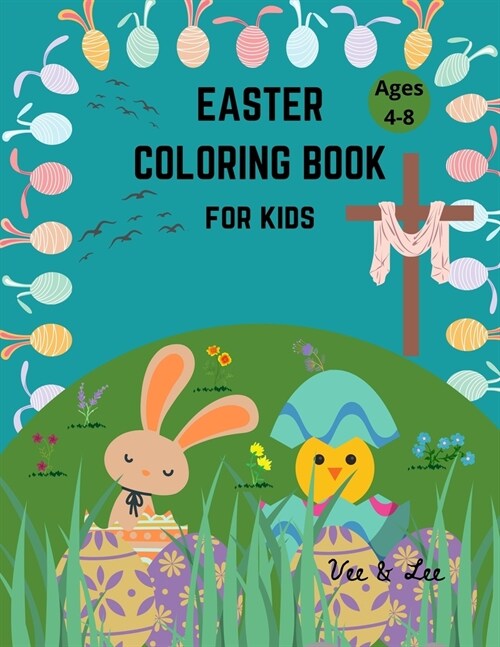 Easter Coloring Book for Kids Ages 4-8 (Paperback)