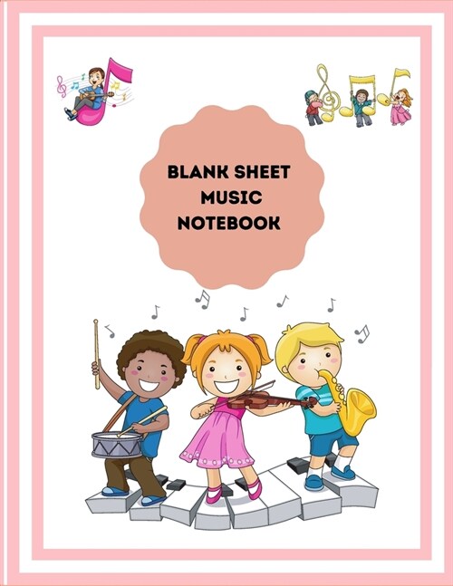 Blank Sheet Music Notebook (Paperback)