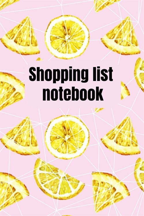 Shopping List Notebook: Organizational Log Book, Planner (Paperback)