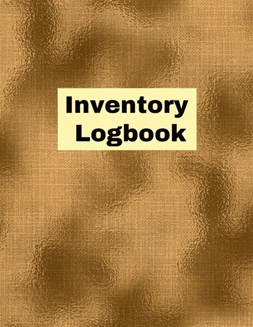 Inventory Log book: Record Book, Inventory Collection, Management Tracker, Online (Paperback)
