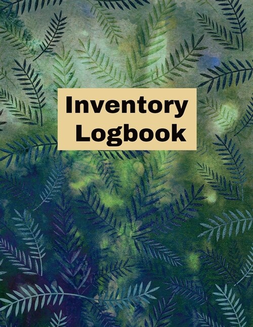 Inventory Log book: Record Book, Inventory Collection, Management Tracker, Online (Paperback)