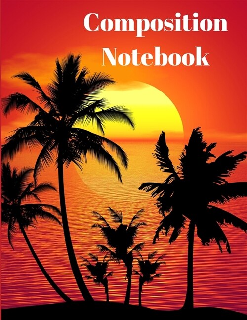 Composition notebook: Wide Ruled Lined Paper for Students (Paperback)