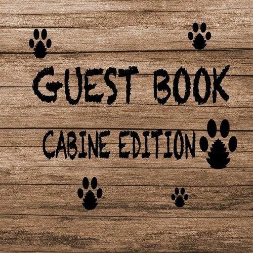 Guest Book Cabine Edition (Paperback)