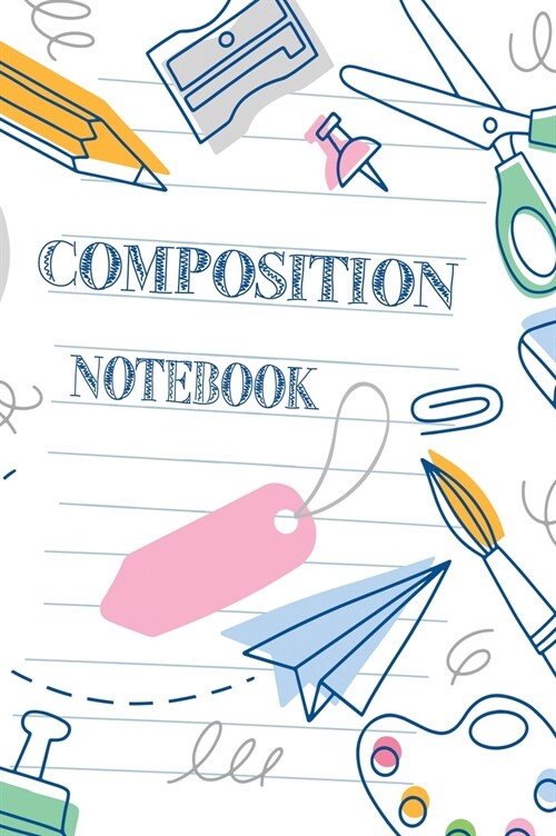 Composition Notebook: Cute Wide Ruled Paper Notebook Journal Marbled Wide Ruled Notebook For School Wide Blank Lined Workbook for Kids (Hardcover, Composition Not)
