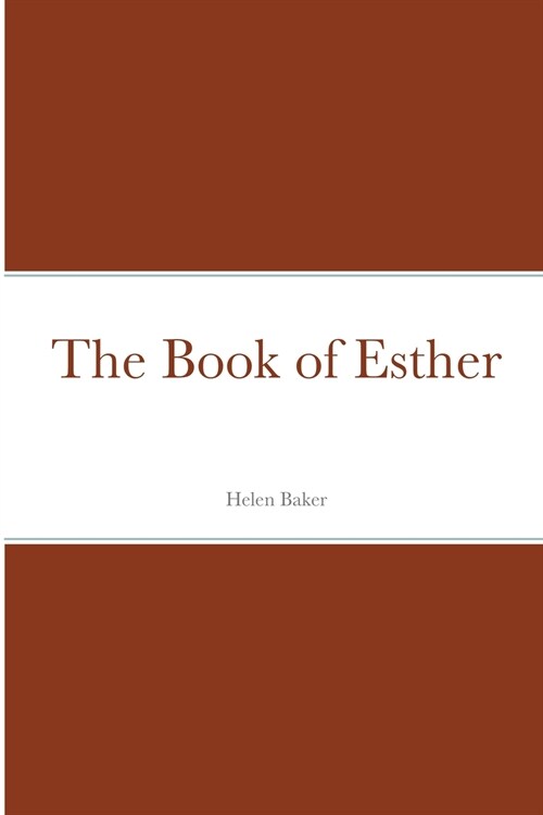 The Book of Esther (Paperback)