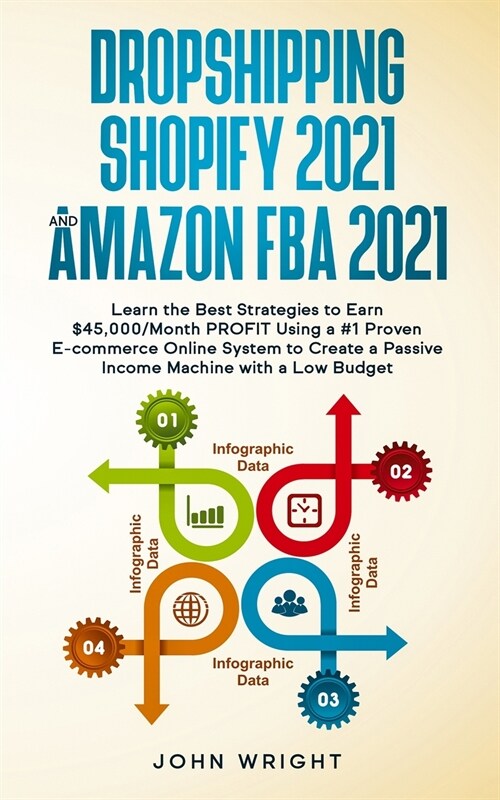 Dropshipping Shopify 2021 and Amazon FBA 2021: Learn the Best Strategies to Earn $45,000/Month PROFIT Using a #1 Proven E-commerce Online System to Cr (Paperback)