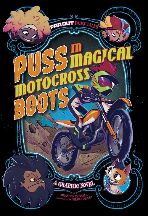 Puss in Magical Motocross Boots: A Graphic Novel (Hardcover)