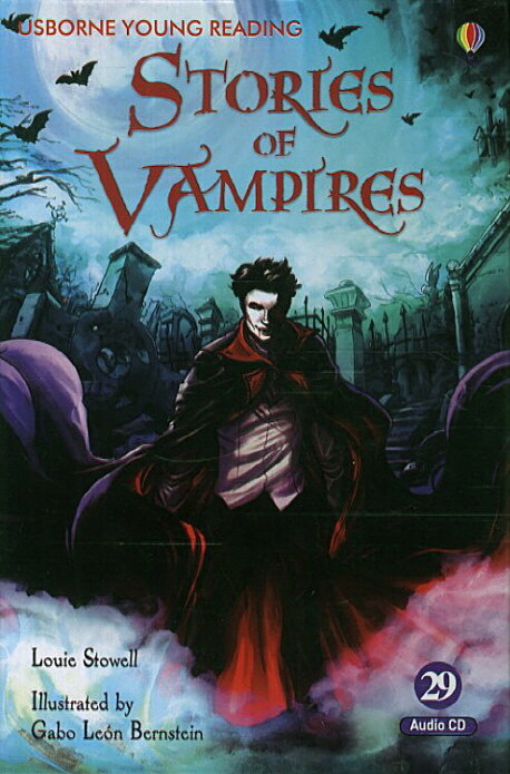 Usborne Young Reading Set 3-29 : Stories of Vampires (Paperback + Audio CD 1장)