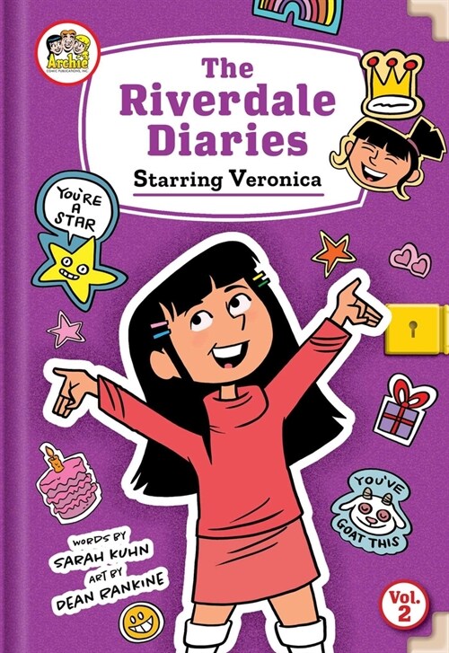 Starring Veronica: A Graphic Novel (the Riverdale Diaries #2) (Archie) (Paperback)